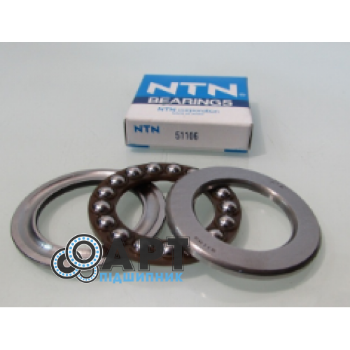 51106 NTN Підшипник кульковий упорний