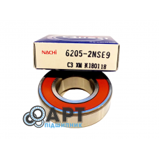 6205-2NSE9C3 NACHI Підшипник однорядний кульковий