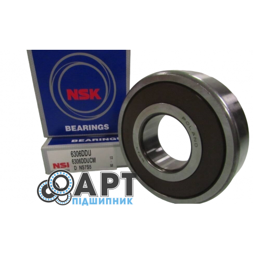 6306 DDU NSK Підшипник однорядний кульковий
