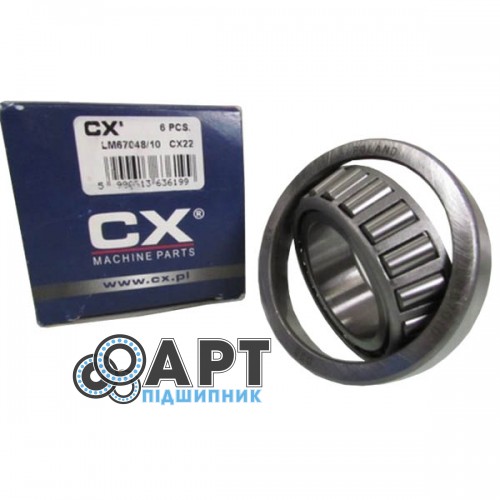 LM 67048/10 CX Підшипник
