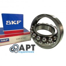 1209 ETN9 SKF Підшипник дворядний кульковий