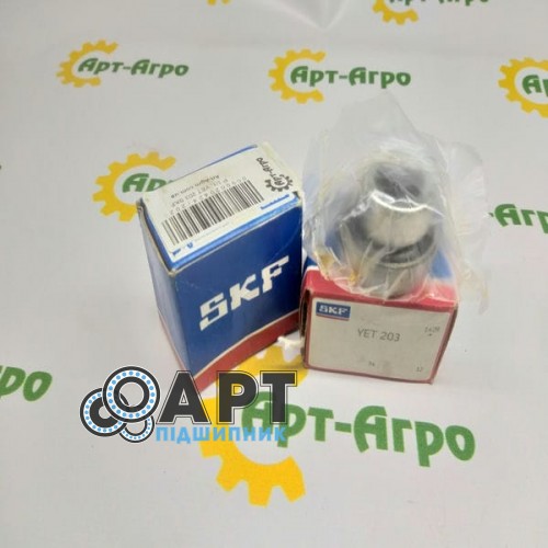 YET 203 SKF закріплюваний кульковий підшипник