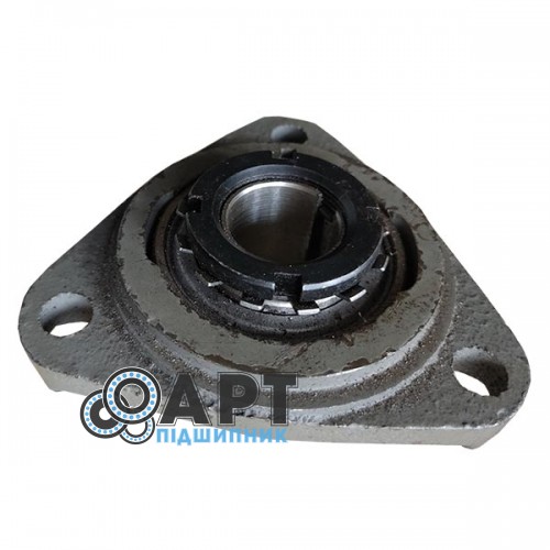 H027.103+1680205 Корпус підшипникового вузла (трикутний корпус Б/В) з підшипником