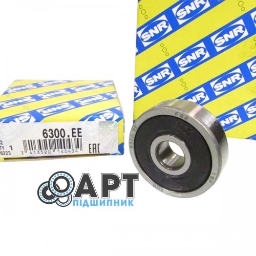 6300.EE SNR Підшипник однорядний кульковий