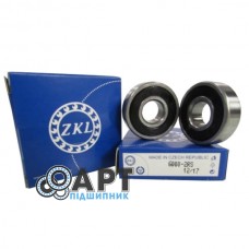 6000-2RS ZKL Підшипник однорядний кульковий