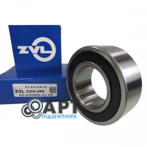 3209-2RS ZVL Підшипник дворядний кульковий