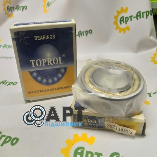20211 KMC3 TOPROL Підшипник однорядний роликовий з конічним внутрішнім кільцем