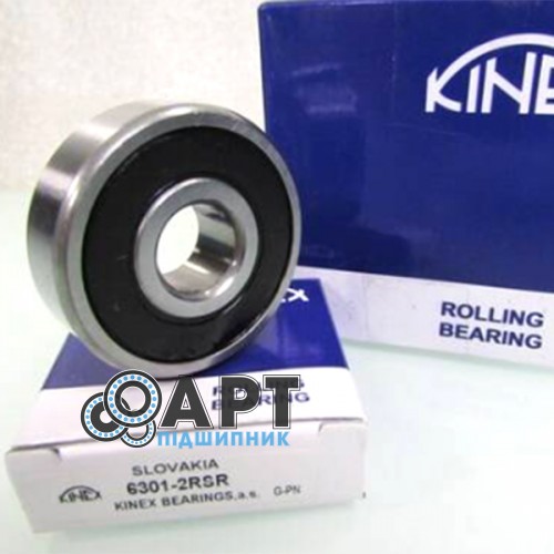 6301-2RS KINEX Підшипник однорядний кульковий
