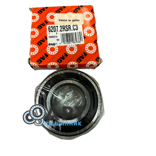 6307.2RSR.C3 FAG Підшипник однорядний кульковий