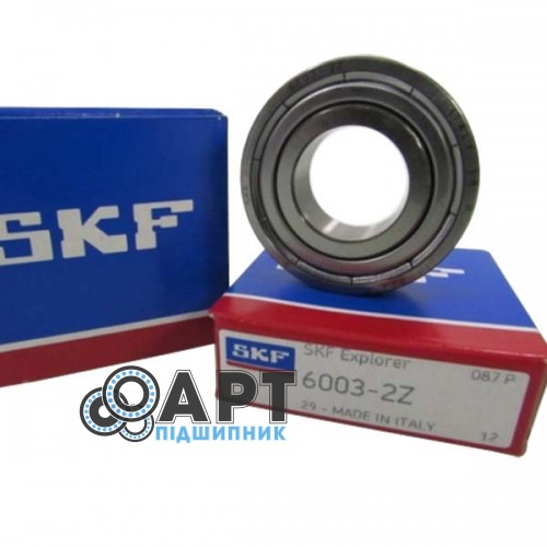6003-2Z SKF Підшипник однорядний кульковий