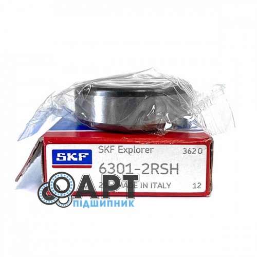 6301-2RSH SKF Підшипник однорядний кульковий