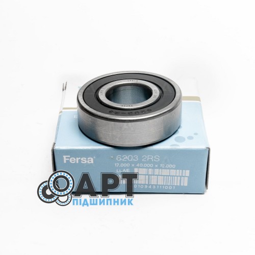 6203 2RS ​​/ C3 FERSA Підшипник однорядний кульковий