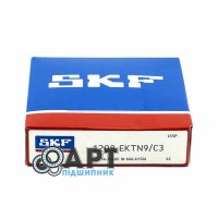 1208 EKTN9/C3 SKF Підшипник дворядний кульковий