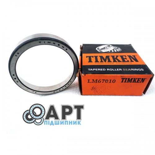 LM67010 TIMKEN Обойма підшипника зовнішня