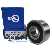 3305-2RS ZVL Підшипник дворядний кульковий