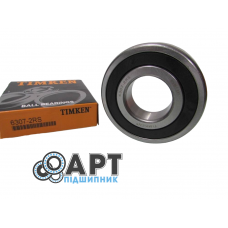 6307-2RS TIMKEN Підшипник однорядний кульковий