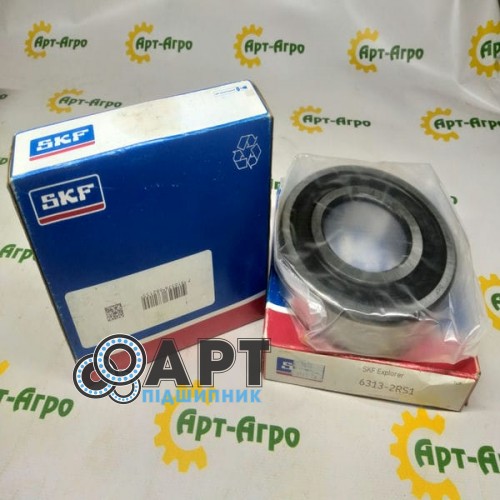 6313 2RS1 SKF Підшипник однорядний кульковий