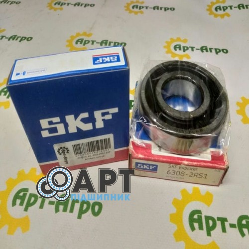 6308-2RS1 SKF (Без УП) Підшипник однорядний кульковий