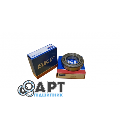 6006-2Z SKF Підшипник однорядний кульковий