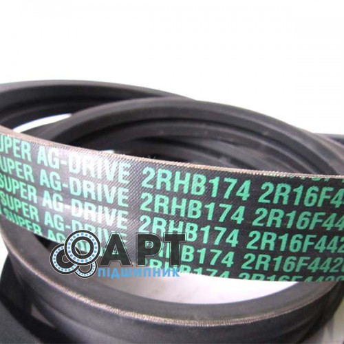 2RHB174 двоструменевий ремінь Carlisle