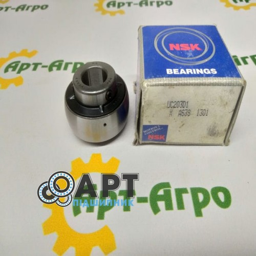 UC203D1 NSK Підшипник однорядний кульковий
