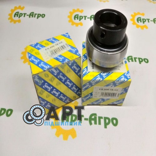 EX.206-18.G2 SNR закріплюваний кульковий підшипник