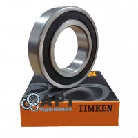 6212-2RS-C3 TIMKEN Підшипник однорядний кульковий