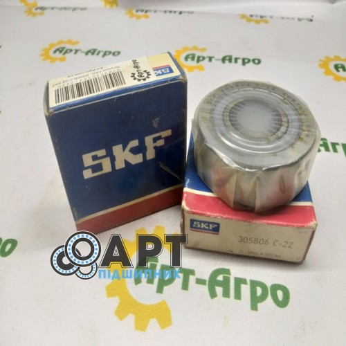 305806 C-2Z SKF Опорний ролик на основі шарикопідшипника
