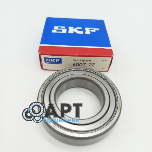 6007-2Z  SKF Підшипник однорядний кульковий