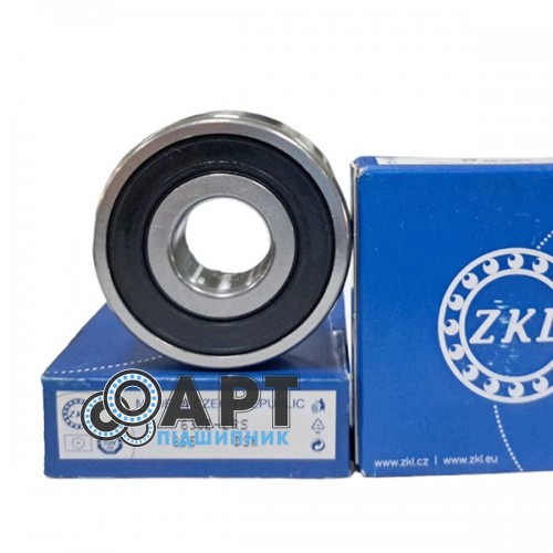 6302-2RS ZKL Підшипник однорядний кульковий