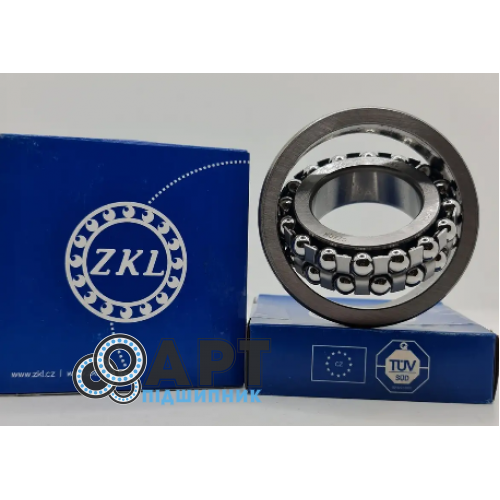 1204 ZKL Підшипник дворядний кульковий