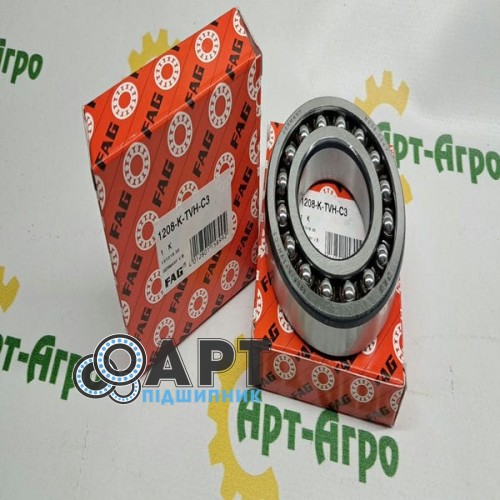 1208-K-TVH-C3 FAG PJ Підшипник дворядний кульковий