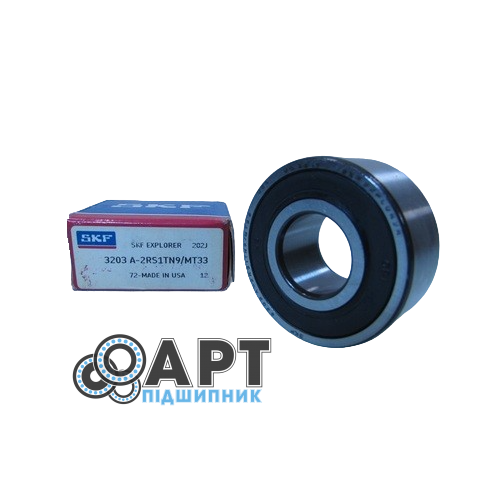 3203 A-2RSTNG9 / C3 SKF Підшипник дворядний кульковий