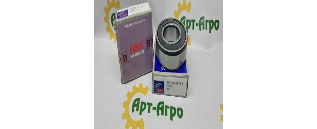 2206-2RSTNGC3 NSK PJ Підшипник дворядний кульковий