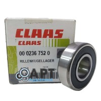 0002367520 CLAAS - 6204 LLU NTN Підшипник однорядний кульковий