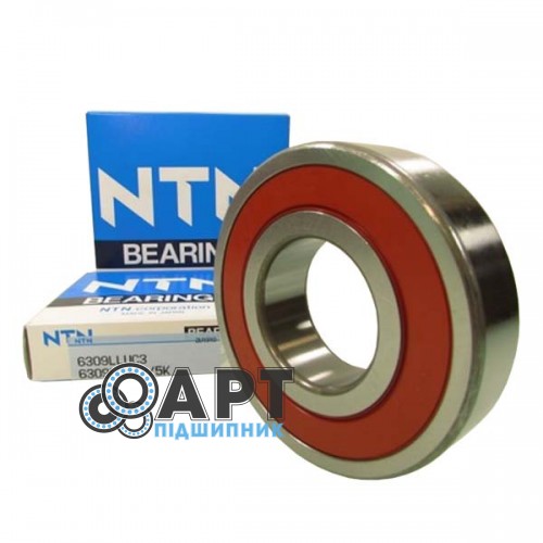 6309 LLU NTN (Без УП) Підшипник однорядний кульковий
