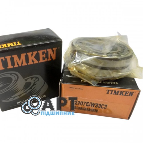 22207EJW33C3 TIMKEN Підшипник дворядний роликовий